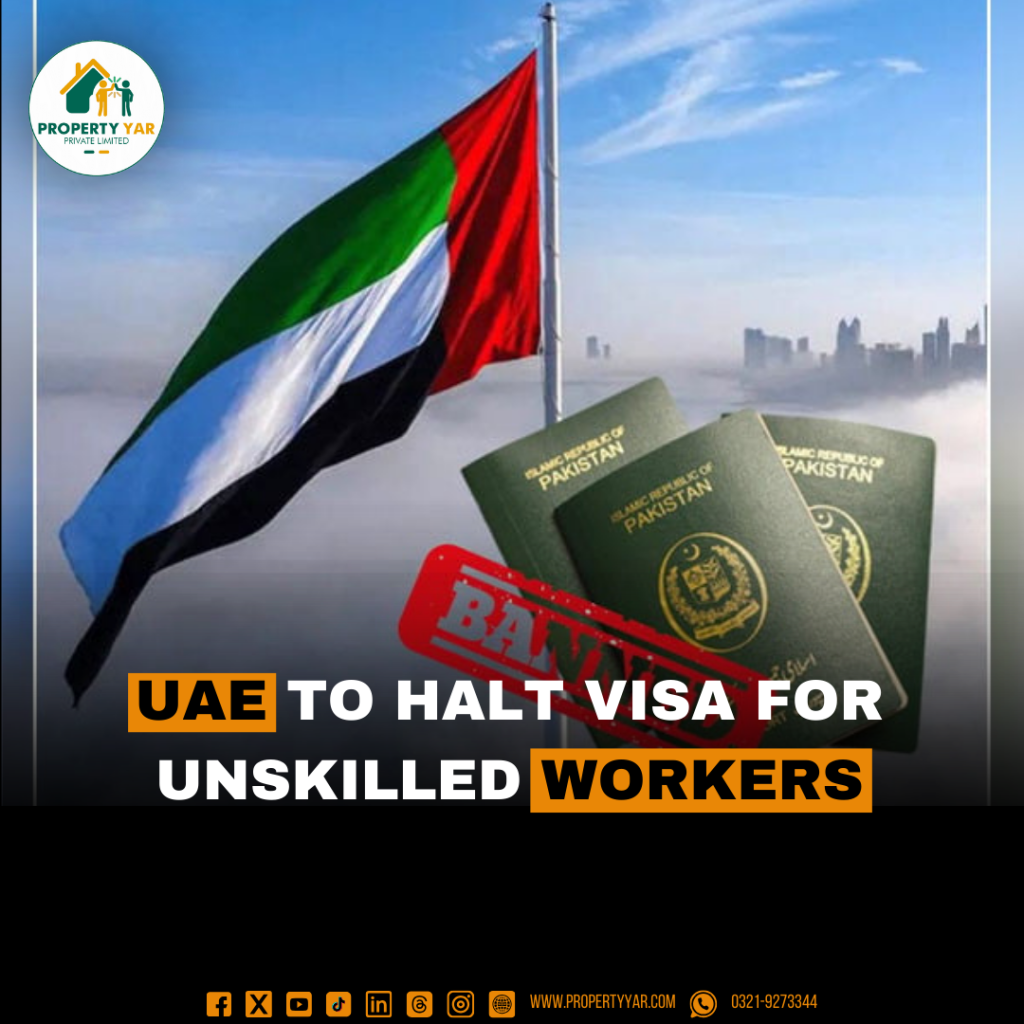 UAE to Halt Visa for Unskilled Workers