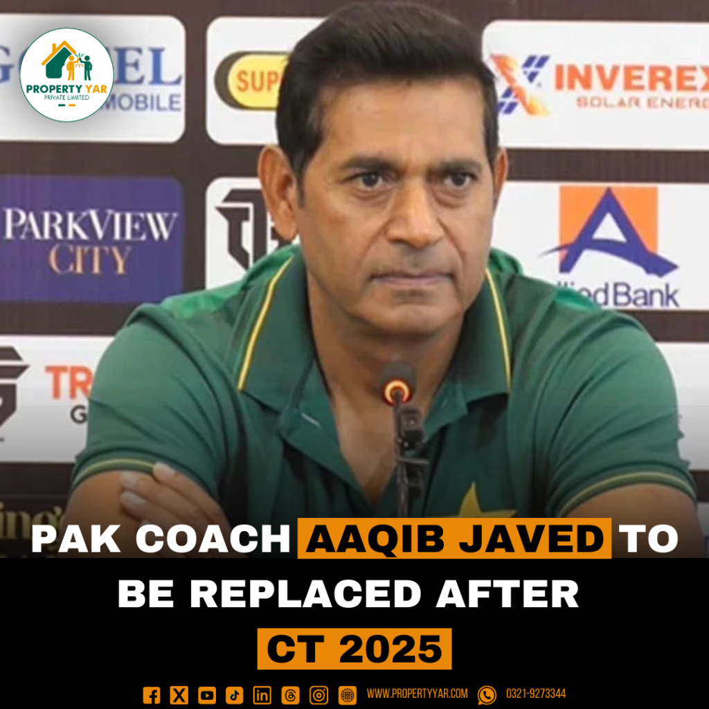 PAK Coach Aaqib Javed to be replaced after CT 2025