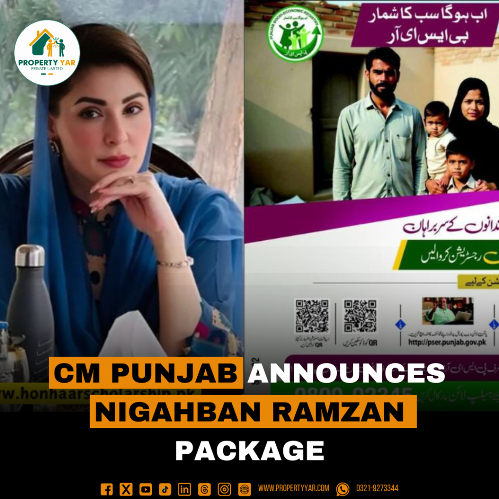 CM Punjab Announces Nigahban Ramadan Package