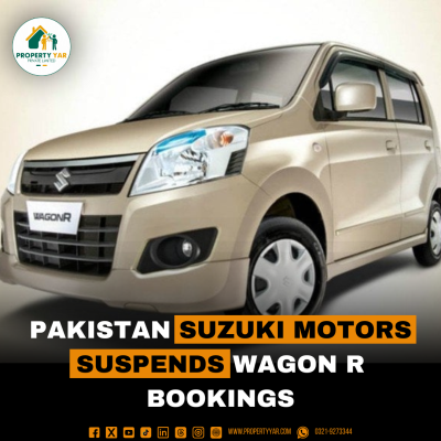 Pakistan Suzuki Motors Suspends Wagon R Bookings