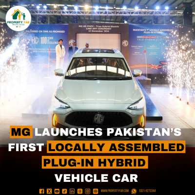 MG marks a milestone with the launch of Pakistan’s first locally assembled plug-in hybrid vehicle