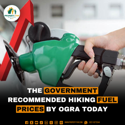 The government recommended hiking fuel prices by Ogra today.