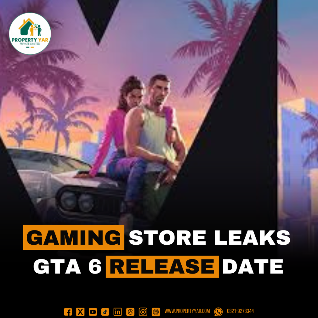 Gaming Store leaks GTA 6 Release date.