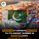 Pakistan IT exports reached to its highest number in December 2024