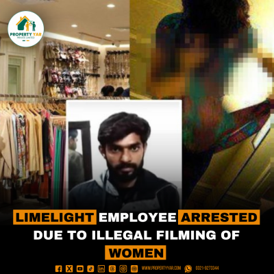 Limelight employee arrested due to illegal filming of women.