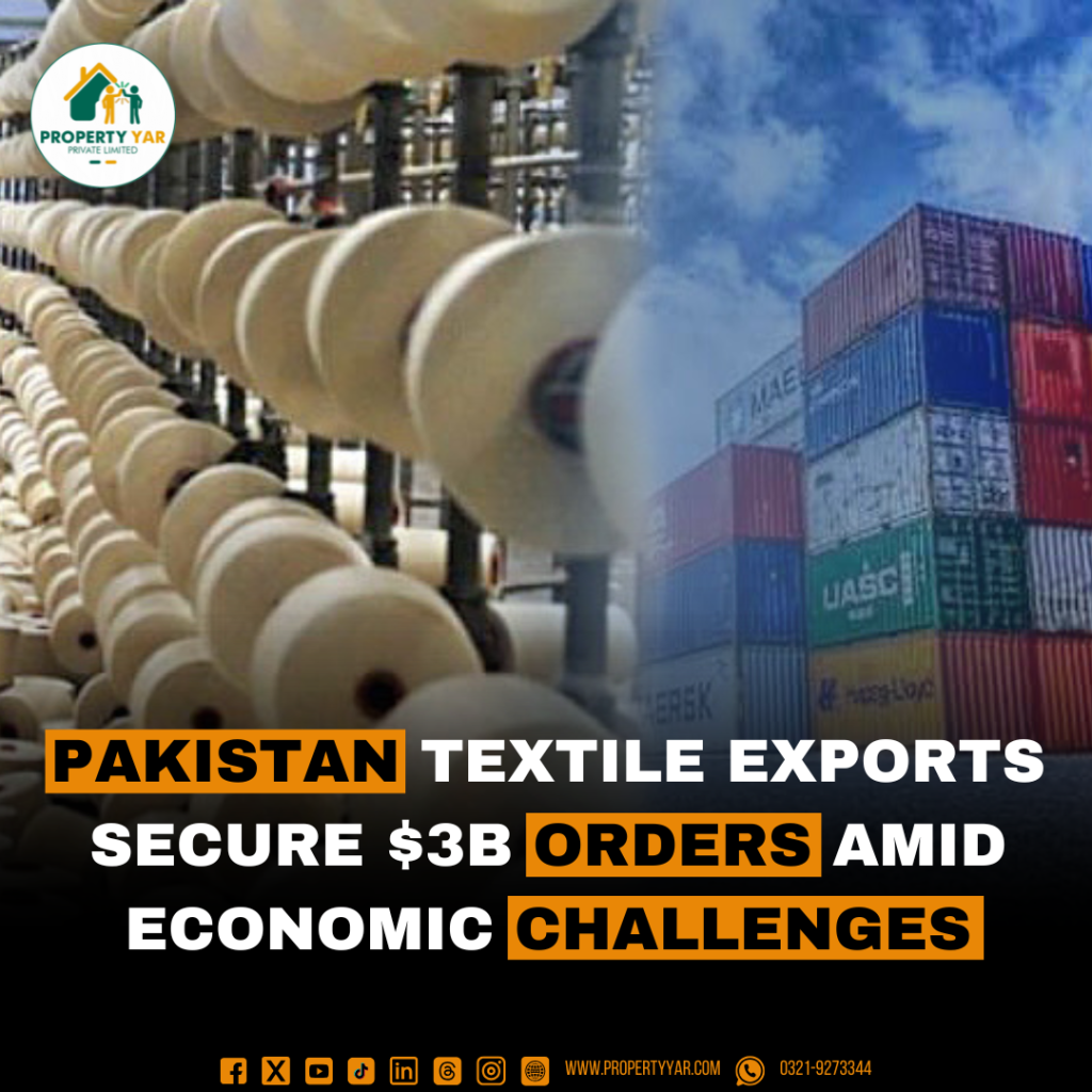 Pakistan's Textile Exports Secure $3 Billion in Orders, Defying Economic Hurdles