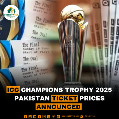 ICC Champions Trophy 2025: Ticket Prices Announced for Pakistani Venues