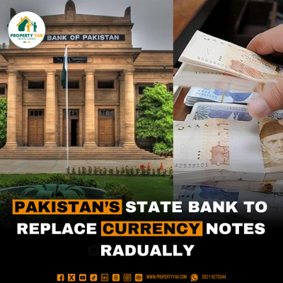 Pakistan’s State Bank to Replace Currency Notes Gradually