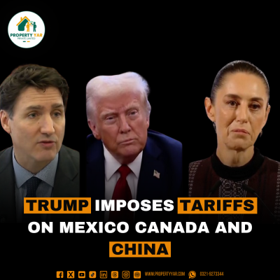 Trump Imposes Tariffs on Mexico, Canada, and China