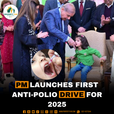 PM Shahbaz Launches Anti-Polio Campaign across Pakistan.