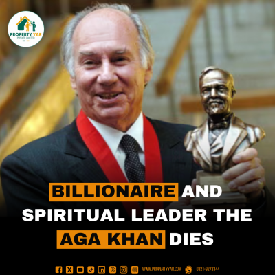 Billionaire and spiritual leader the Aga Khan dies at the age of 88.