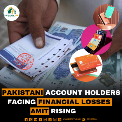 Pakistani Account Holders Facing Financial Losses Amit Rising Bank Scam.