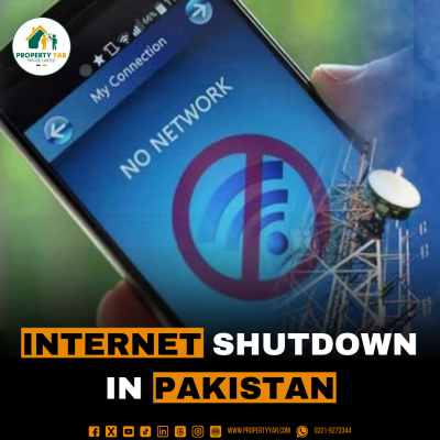 Internet Shutdown in Pakistan.