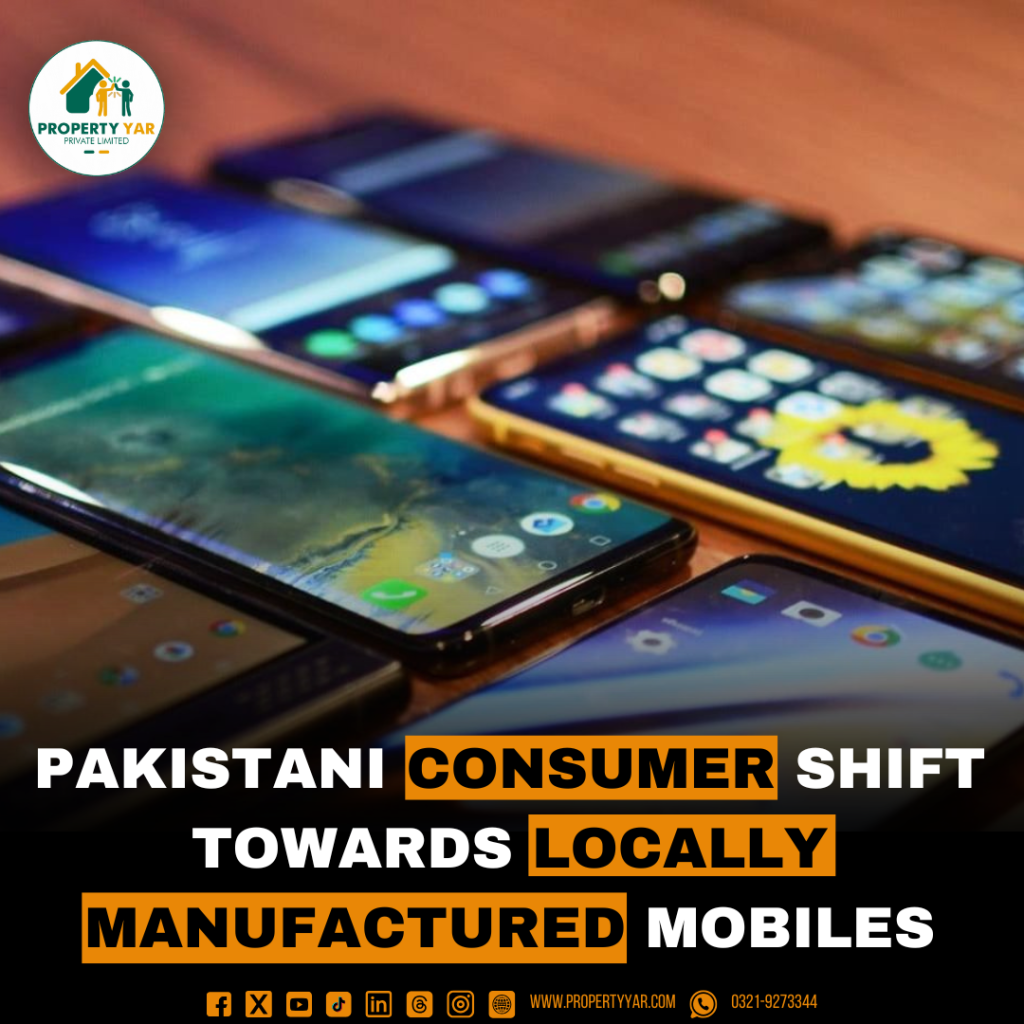 Pakistani Consumer shift towards locally manufactured mobiles.