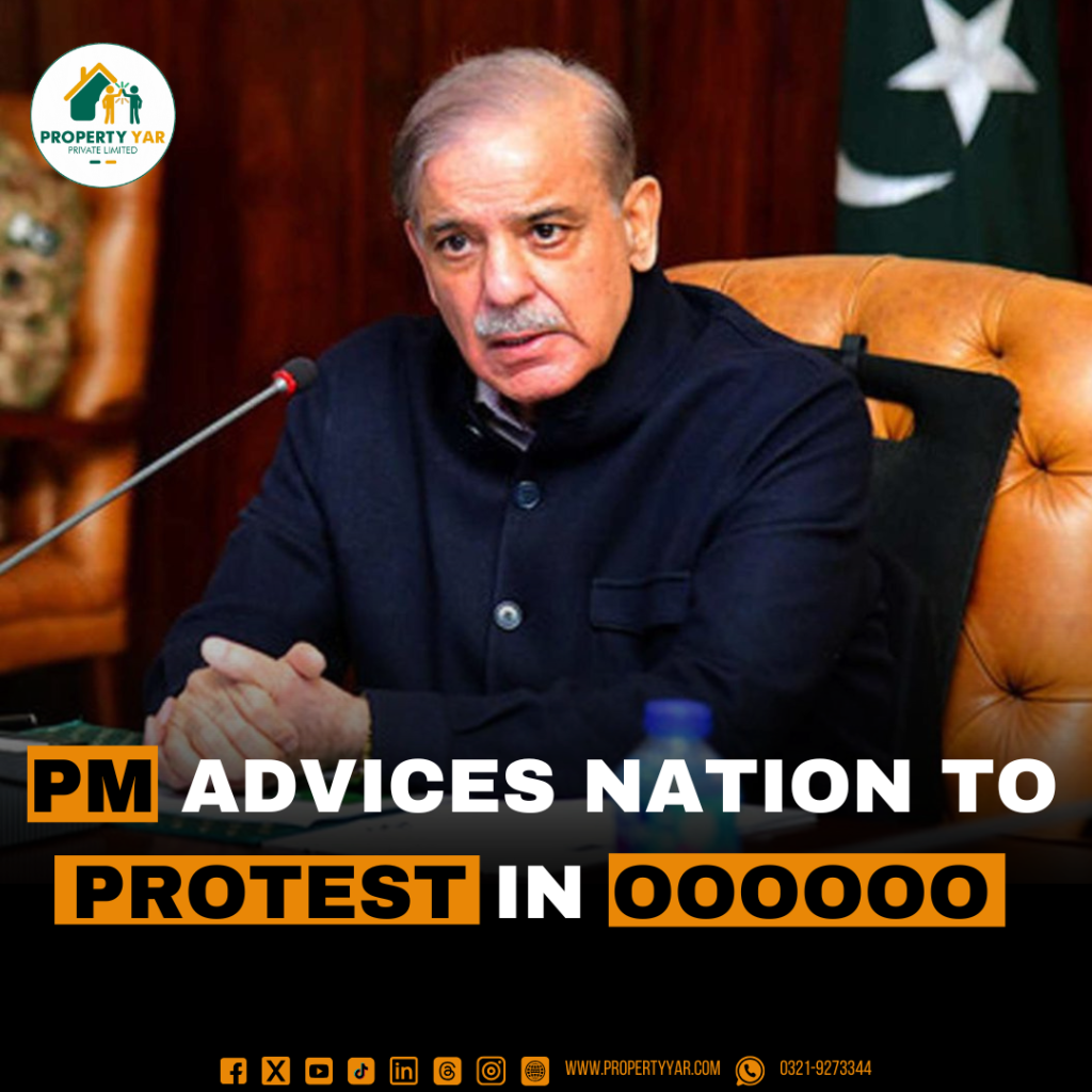 PM advices nation to protest in Oooooo form.