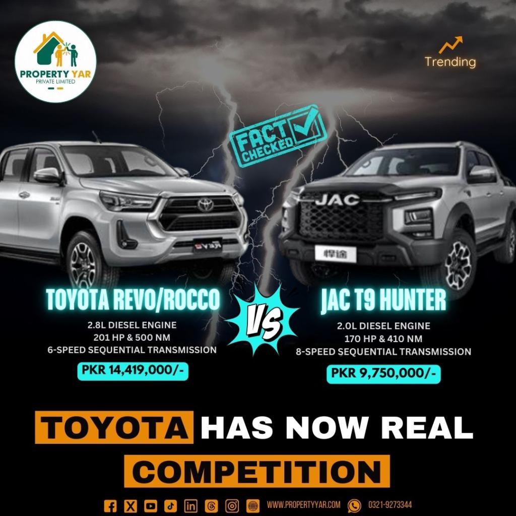 Can JAC T9 Hunter compete with Toyota REVO?