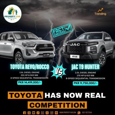 Can JAC T9 Hunter compete with Toyota REVO?