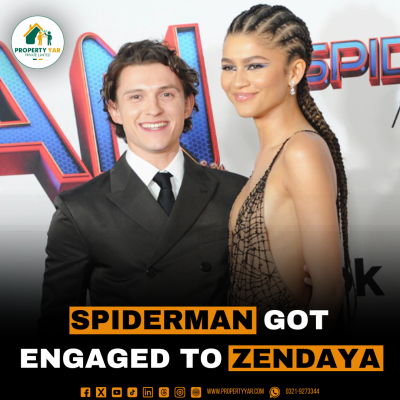 Tom Holland and Zendaya got engaged.