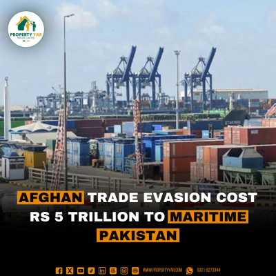 Afghan Trade and Tax Evasion Contribute to 5 Trillion PKR Losses in Pakistan’s Maritime Sector