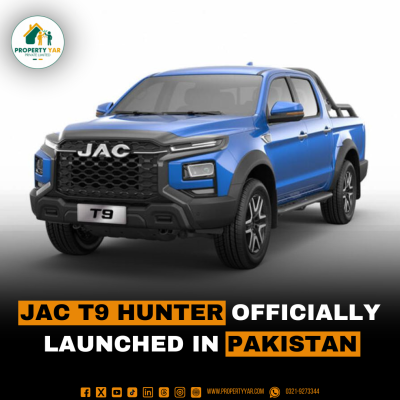 JAC T9 Hunter officially launched in Pakistan.