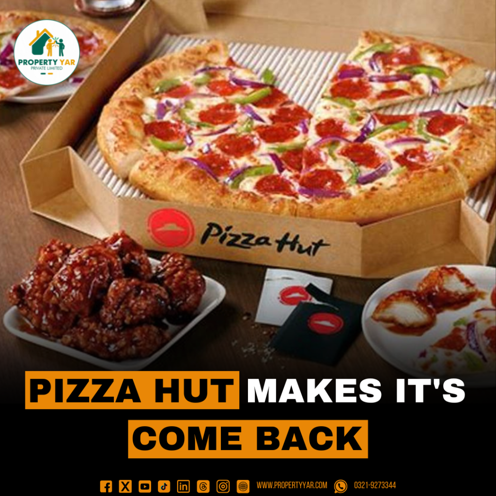 Pizza Hut Makes it's come back.