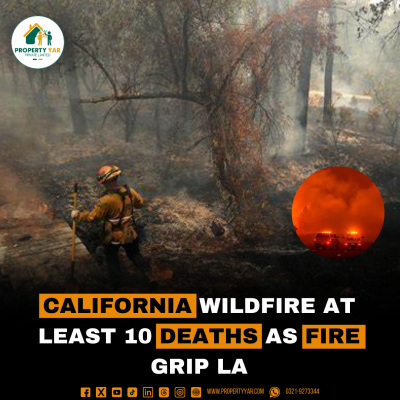 California wildfire, at least 10 deaths as fire grip LA.