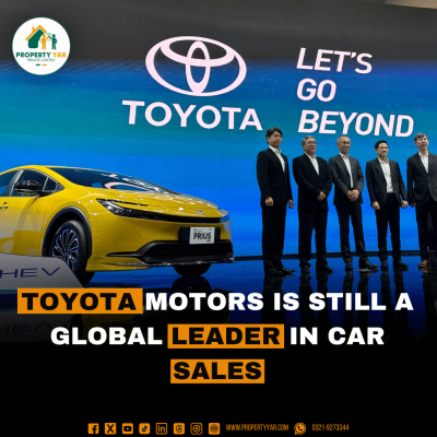 Toyota Motors is still a global leader in car sales.