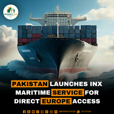 Pakistan Launches INX Maritime Service for Direct Europe Access