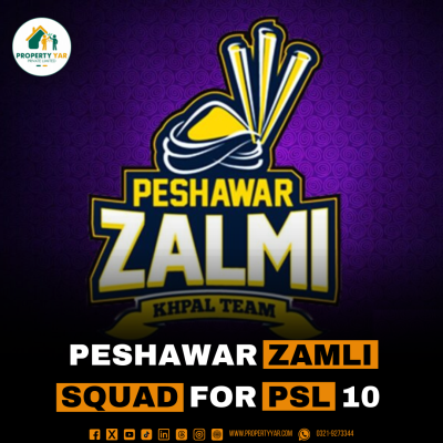 Peshawar Zamli Squad for PSL 10.