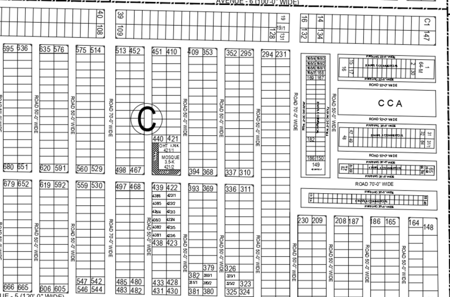 1 Kanal Plot For Sale In DHA Phase 6-1