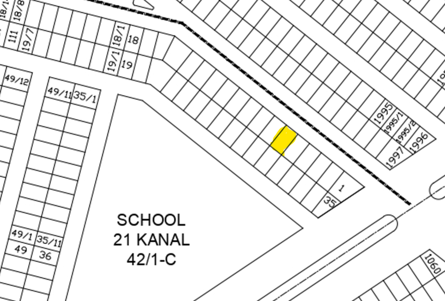 5 Marla Plot For Sale C- 6 Demand 128 Lac 50 Feet Rod Main 120 Direct Approach In DHA Phase 9 Town-1