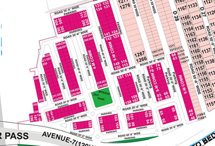 8 Marla Commercial Plot For Sale In DHA Phase 6-1