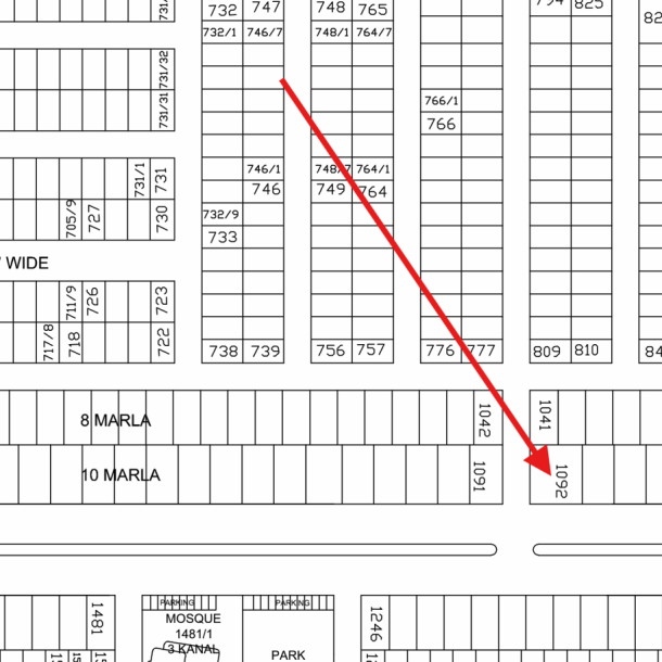 16 Marla Residential Plot For Sale D-1092 Demand 280 Lac In DHA Phase 9 town-1