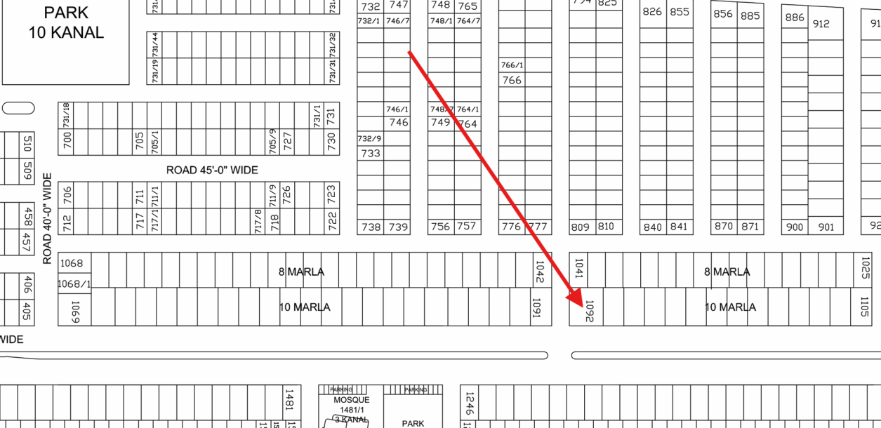 16 Marla Residential Plot For Sale D-1092 Demand 280 Lac In DHA Phase 9 town-1