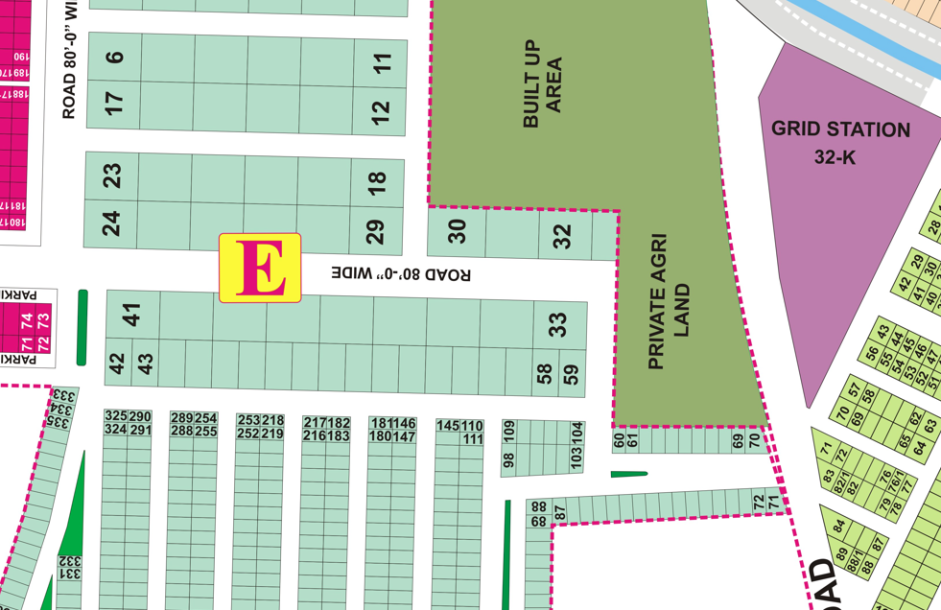 E-60- Residential Plot For Sale In DHA Phase 9 Town  Lahore-1