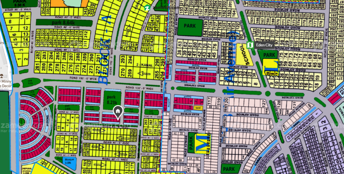 4 Marla commercial Plot For Sale In Eden City-1