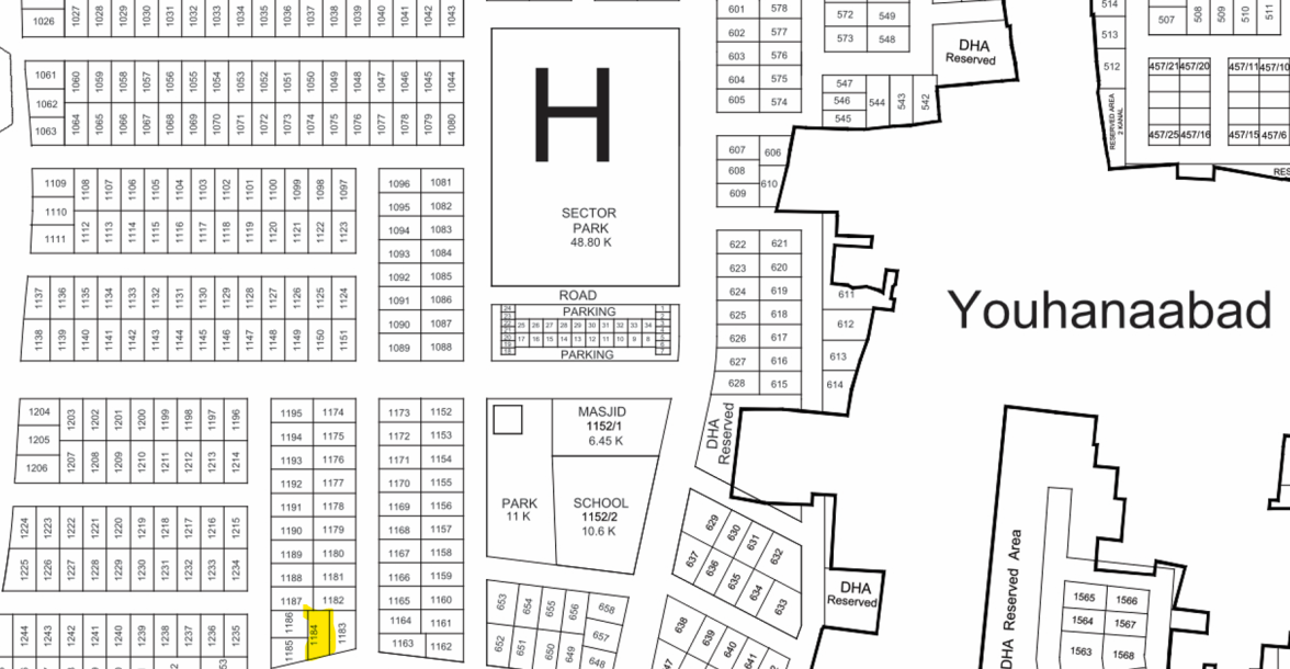 1 Kanal Residential Plot Available in DHA Phase 9 prism for Sale-1