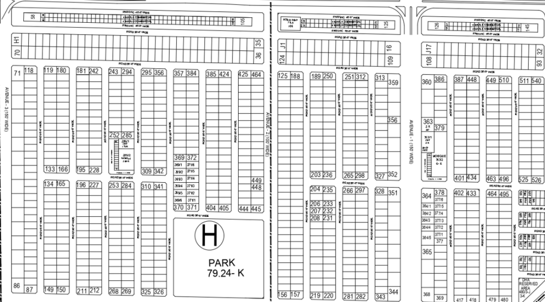 H Block Pair Plot For Sale In DHA Phase 6-1