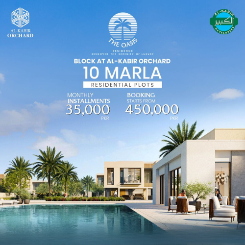 5 marla residential plot al kabir oasis