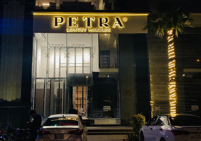 Petra Luxury Marble is located in DHA Raya Commercial Phase 6, Lahore. Petra Luxury Marble has stylish, eye-catching, and modern designed marbles imported or located at an affordable price.