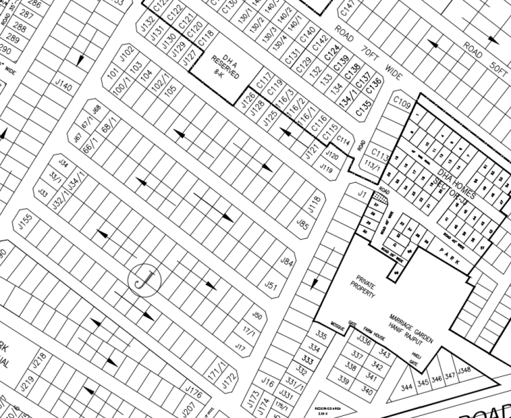 1 Kanal Plot For Sale In DHA Phase 5-1