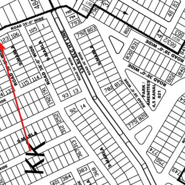 11 Marla Residential Plot For Sale KK -123 Demand 330 Lac In DHA Phase 4 KK-1