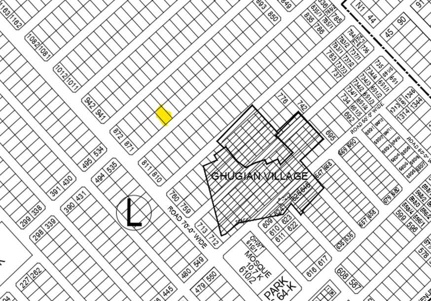 1 Kanal Plot For Sale L- 866 Demand 500 Lac NDC Ready IN DHA Phase 6-1