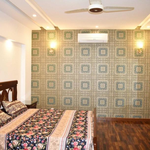 1 Kanal brand new Beautiful furnished House FOR RENT in Dha lahore-9