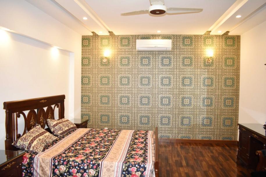 1 Kanal brand new Beautiful furnished House  FOR RENT in Dha lahore-9