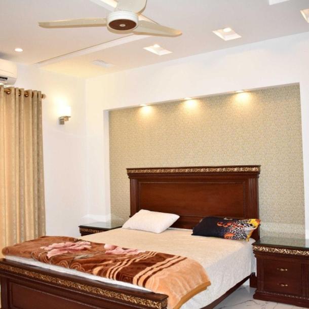 1 Kanal brand new Beautiful furnished House FOR RENT in Dha lahore-11