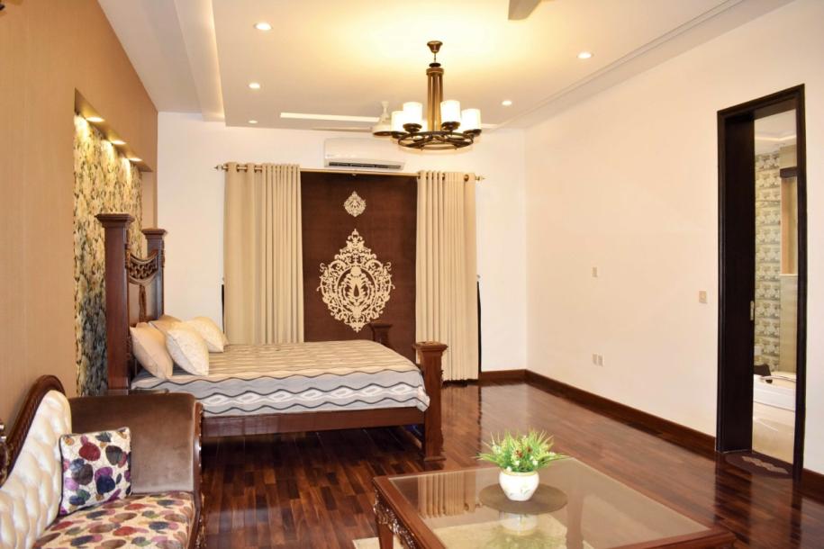 1 Kanal brand new Beautiful furnished House  FOR RENT in Dha lahore-6