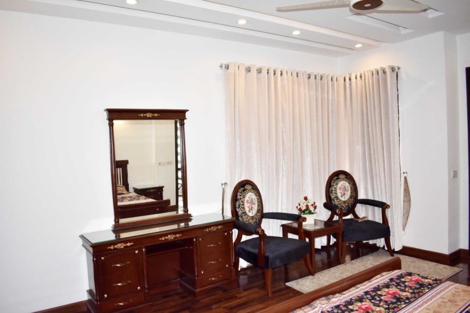 1 Kanal brand new Beautiful furnished House  FOR RENT in Dha lahore-10