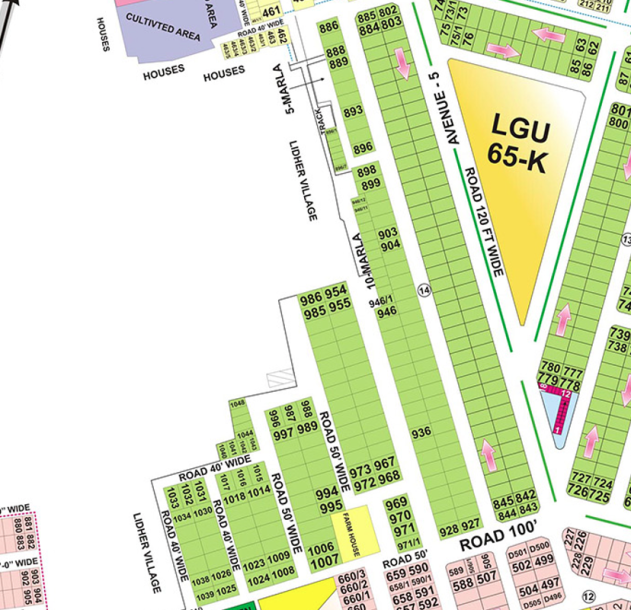 2 Kanal Plot DHA Phase 6 Block C Demand 850 Lac-1