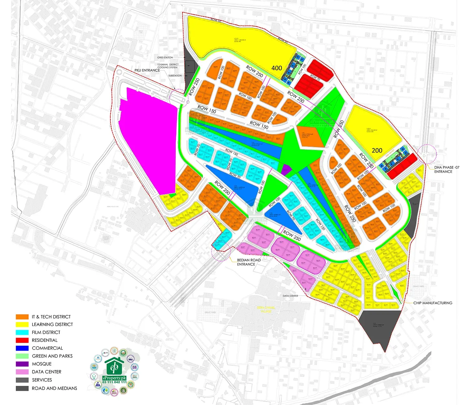 CBD-NSIT-City-Master-Plan-Map